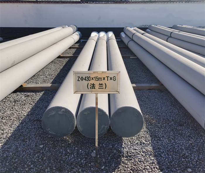 巫山430×15米×T×G砼电力电杆