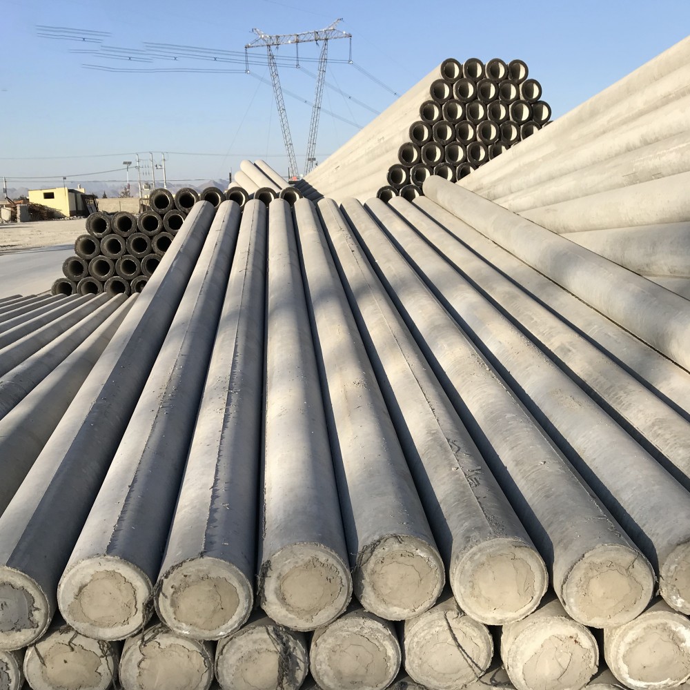 巫山190×18米非预应力水泥电线杆